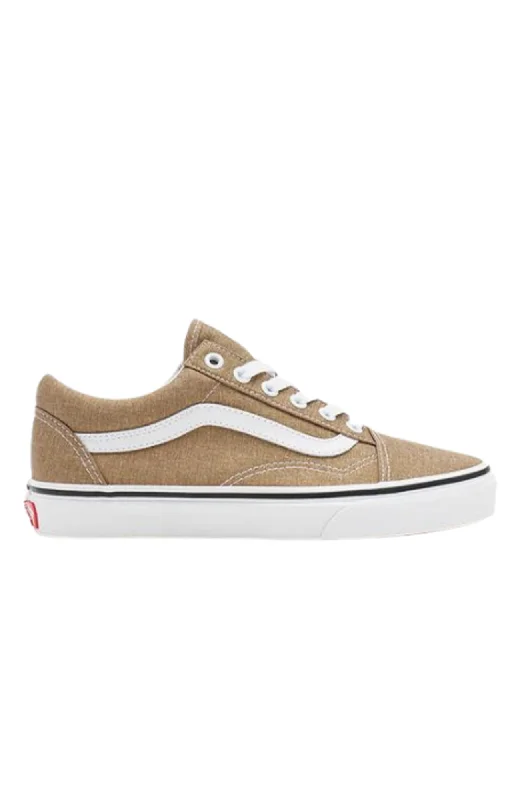 Men's low - profile tennis sneakers for a sleek lookOld Skool Bronze Age