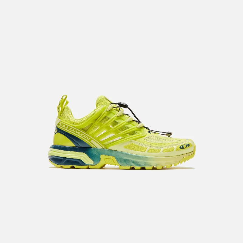 Men's adjustable - strap sneakers for a customized fitSalomon ACS Pro - Sulphur Spring / Deep Dive / Sunny Lime