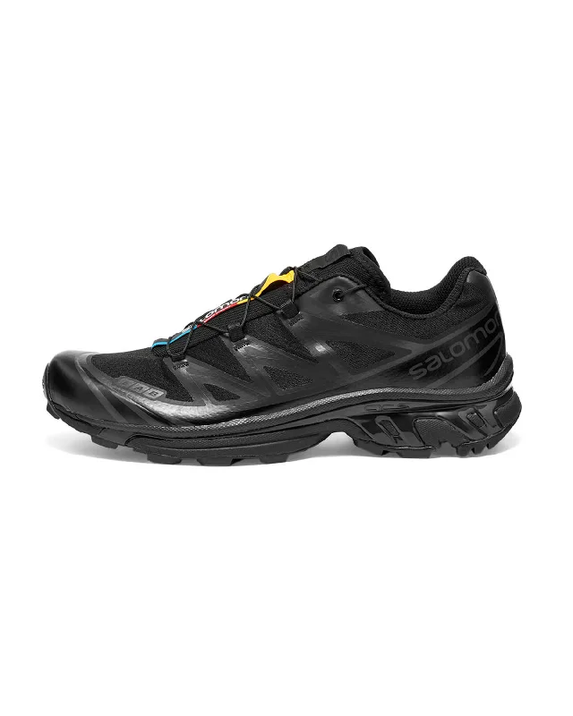 Men's breathable mesh running sneakers with reflective detailsXT-6 Advanced - Black / Phantom