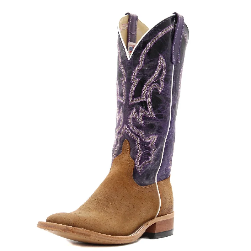 Men's western boots with a high - quality leather upper and a suede liningAnderson Bean Exclusive Havannah Boar Men's Boot