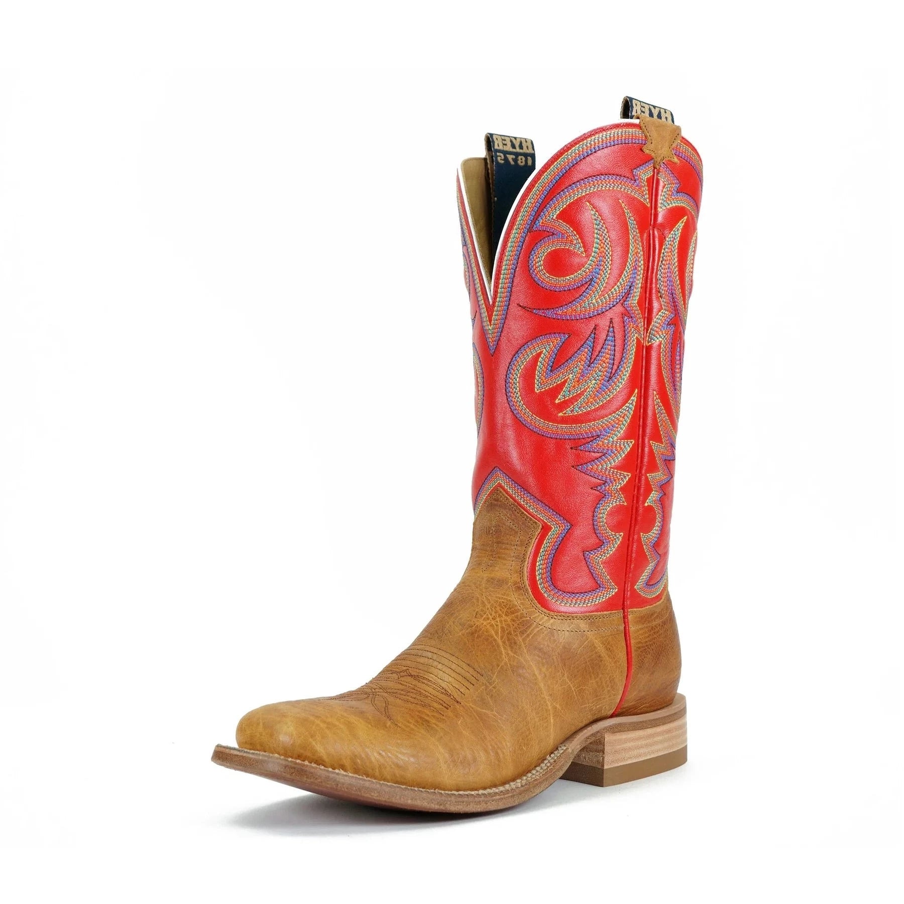 Men's western boots with a leather lining and a padded insoleHyer Men's Sawyer Oiled Shoulder Boot