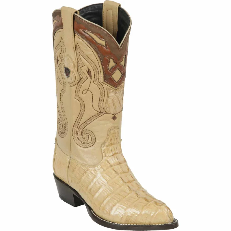 Alligator - embossed men's western boots for a bold statementMen's Wild West Caiman Tail Skin J Toe Boot 2990111