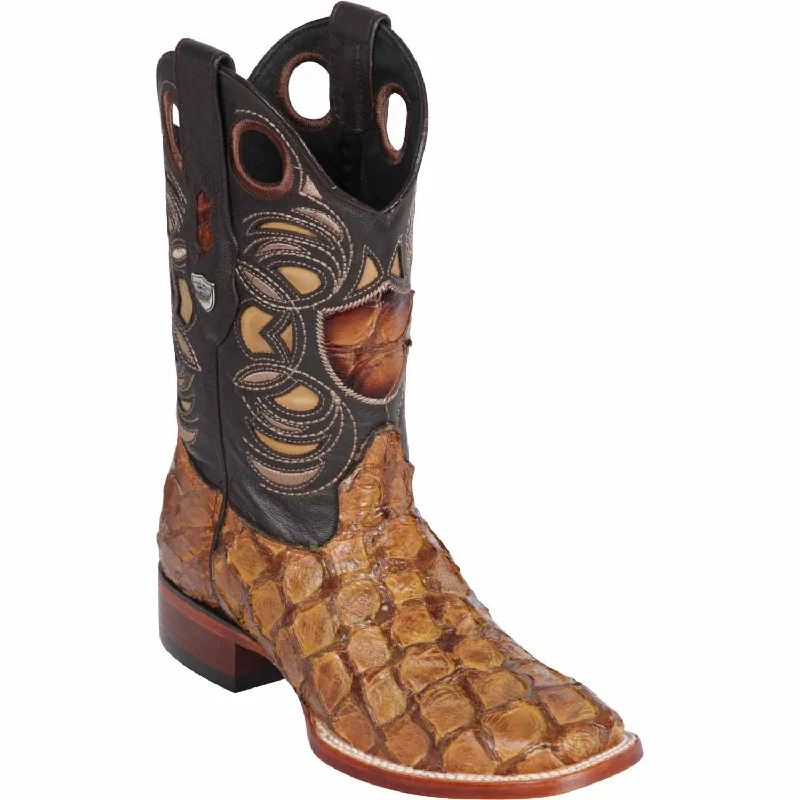 Alligator - embossed men's western boots for a bold statementMen's Wild West Monster Fish Ranch Toe Boot 28241011