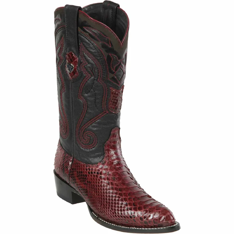 Alligator - embossed men's western boots for a bold statementMen's Wild West Python Skin J Toe Boot 2995706