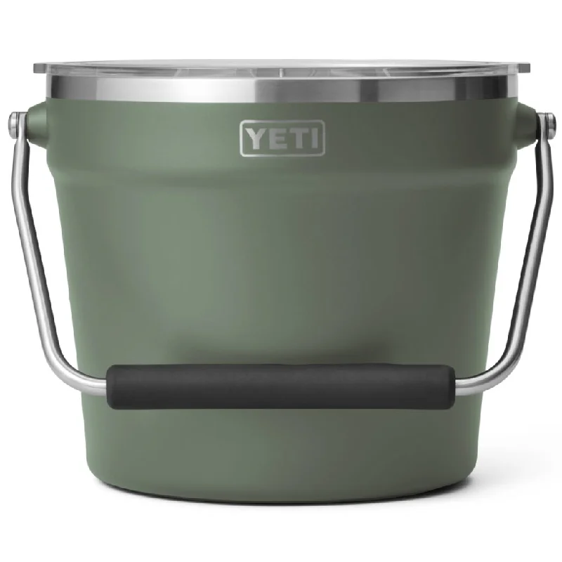 Men's western boots with a rubber sole for traction on various surfacesYeti Rambler Camp Green Beverage Bucket