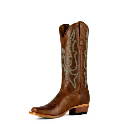 Men's western boots with a rubber sole for traction on various surfacesMacie Bean Ladies' Toast Vaquero Boot